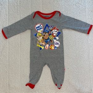 Nickelodeon Paw Patrol Footed Coveralls, size 3/6M
